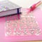 Small Silver Epoxy Alphabet Stickers by Recollections™